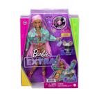 Boneca Barbie Extra Tranças Rosa Com Pet Mattel GXF09