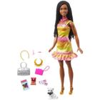 Boneca Barbie Family Brooklyn Com Pet com acessórios Mattel