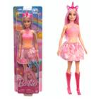 Boneca Barbie Fantasy Saia Unicórnio Rosa HRR13 - Mattel