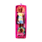 Boneca Barbie Fashionista 180 Negra Afro Loiro HBV14 - Mattel