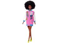 Boneca Barbie Fashionista Batom Azul Mattel