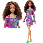 Barbie - Boneca Fashionista Curvy Vitiligo - Vestido com bolas, FASHIONISTAS