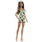 Boneca Barbie Fashionista Vestido Verde Mattel Original