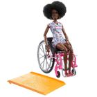 Boneca Barbie Fashionistas - Cadeirante - Negra - 195 - Mattel