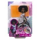 Boneca - Barbie Fashionistas nº 194 - Com Cadeira de Rodas e Rampa - HJT14 MATTEL