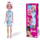 Boneca barbie gigante 70cm profissões large doll pupee
