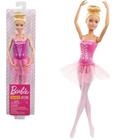 Boneca Barbie Loira Bailarina Clássica Rosa Mattel