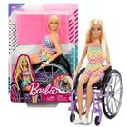 Boneca Barbie Loira Fashionista Cadeirante HJT13 - Mattel