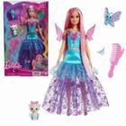 Boneca Barbie Malibu Um Toque de Magia Netflix 3+HLC32Mattel