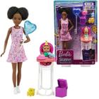 Boneca Barbie Negra Babá Aniversário do Bebê GRP41 - Mattel