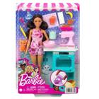 Boneca Barbie - Playset Aventuras na Cozinha com Pet HCD44 - Mattel