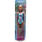 Boneca Barbie Praia Maio Azul Mattel DWJ99