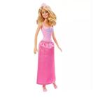 Boneca Barbie Princesa Básica Loira Rosa - DMM07 - Mattel