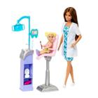 Boneca Barbie Profissões Dentista Morena Com Acessórios