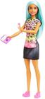 Boneca Barbie Profissões Maquiadora Cabelo Azul - Mattel