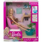 Boneca Barbie Self Care Salão De Beleza Com Acessórios Unha Muda De Cor GHN07 Mattel Original