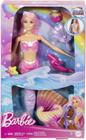 Boneca Barbie Sereia Cores Mágicas - Muda de Cor - Mattel