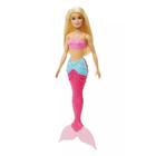 Boneca Barbie Sereia Dreamtopia Com Cauda 30 Cm - Mattel Loi