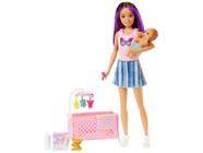 Boneca Barbie Extra Busto Moda Maquiar Fala 12 Frases Mattel - R$ 158,9