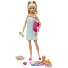 Boneca Barbie Spa, relaxante e divertida, com cachorrinho e acessórios perfeitos