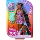 Boneca Barbie Totally Hair Vestido Borboleta HCM91 Mattel