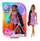 Boneca Barbie Totally Hair Vestido Borboleta - Mattel Hcm91