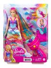Boneca Barbie Tranças Mágicas 30Cm Dreamtopia - Mattel Gtg00