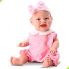 Boneca Bebê Babilina Passeio Bambola Vinil Pijama 762