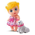 Boneca Bebê Com Cachorrinho Mini Bee Hugs Pet - Bee Toys