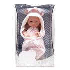 Boneca Bebê Realista Baby So Lovely Grande 38Cm Toalha E - Coml Belatorre