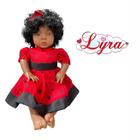 Boneca Bebe Reborn Barato Barata Negra Lyra - Sid Nyl