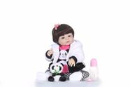 Boneco Bebe Reborn de Silicone Loiro Benicio 48cm - Malki toys