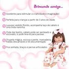 Boneca Bebê Reborn Siliconado 14 Itens Bolsa Maternidade