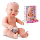 Boneca Bebe Reborn Super Realista Com Fraldinha