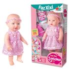 Boneca Bebe Sapekinha Faz Xixi Fralda E Mamadeira Milk 367 - Milk Brinquedo