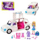 Boneca Brinquedo Menina Infantil Conjunto Kit Polly Pocket Limousine + 10 Acessórios Original Mattel