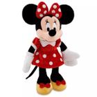 Boneca Brinquedo Pelúcia Infantil Minnie Mouse Disney Grande 33cm Com Som Fala Frases Original