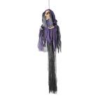 Boneca bruxa elvira decorativa 140cm - halloween