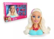 Boneca Busto Barbie Manequim Maquiagem Acessórios Original - Hair Styling