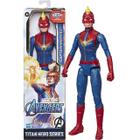 Boneca Capitã Marvel 30cm Vingadores Articulada - Hasbro