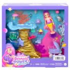 Boneca Chelsea Arrecife Aquaria Barbie Hhg58