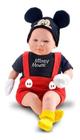 Boneca Classic Dolls Recem Nascido Mickey Roma 5161