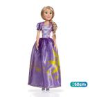 Boneca Clássica Mini My Size Princesas Disney Rapunzel Novabrink Novabrink Bbra 1742