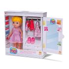 Boneca Closet Com Roupinhas Bee Hugs Bee Toys