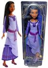 Boneca Colecionável Menina Asha De Rosas Negra Cabelo Com Tranças Dread Dreadlocks Personagem Coleção Filme Wish Disney Mattel Brinquedos