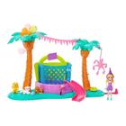 Boneca com Cenário Polly Pocket Parque de Diversões dos Cachorrinhos - GWD80 - Mattel