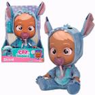 Boneca Cry Babies Com Roupinha Stitch Disney Multikids