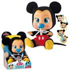 Boneca Cry Babies Mickey Mouse Chora de Verdade Multikids