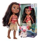 Boneca Da Moana E Do Porquinho Pua - 2600 Cotiplás - Cotiplas