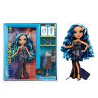 Boneca de moda Rainbow High Skyler Bradshaw azul com acessór